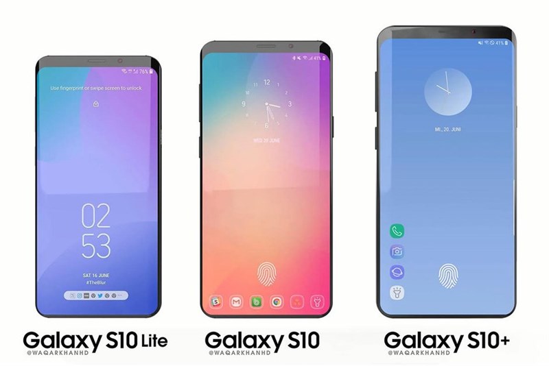 Samsung vẫn đang thử nghiệm Galaxy S10 với cảm biến vân tay mặt sau