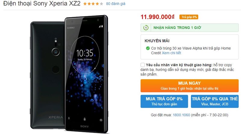 Vì sao Sony Xperia XZ2 đáng mua nhất thời điểm này?