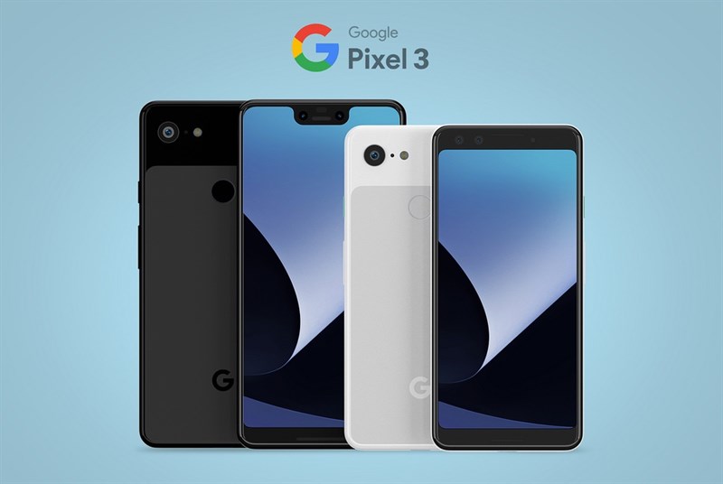 Google tiáº¿t lá» Pixel 3 sáº½ cÃ³ 3 mÃ u sáº¯c khÃ¡c nhau