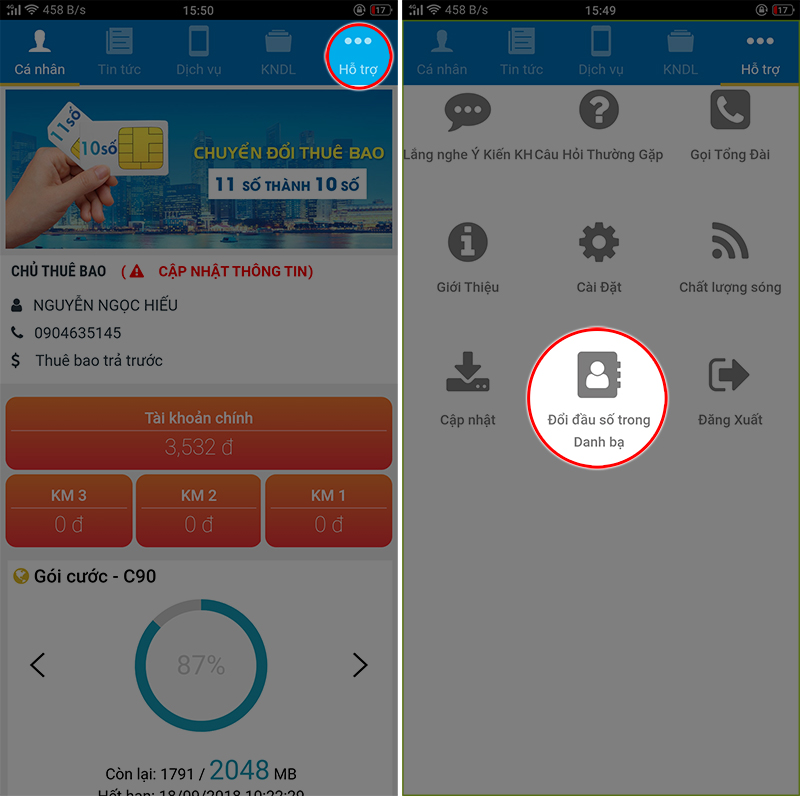chuyển 11 số về 10 số chuyển 11 số về 10 số
