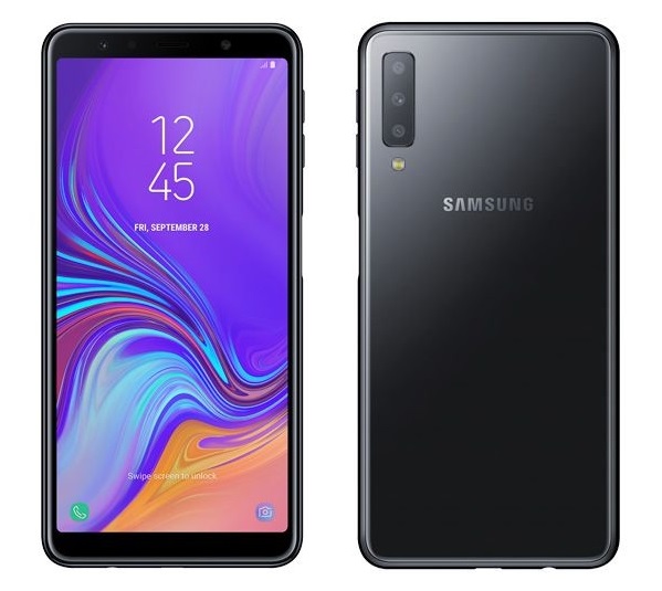 Galaxy A7 (2018) lộ ảnh báo chí với 3 camera mặt sau