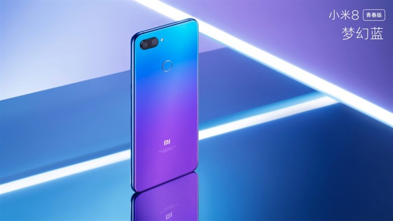 Xiaomi Mi 8 Lite ra mắt: Chip Snapdragon 660 AIE, nhiều màu gradient