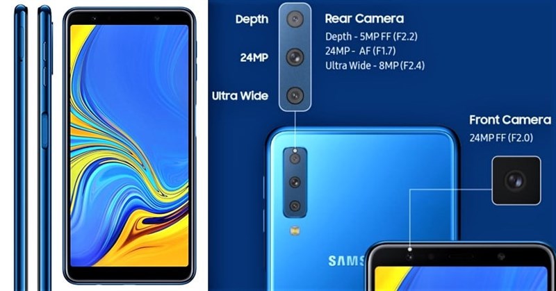 So sÃ¡nh cáº¥u hÃ¬nh giá»¯a Galaxy A7 (2018) vÃ  Galaxy A8+ (2018)