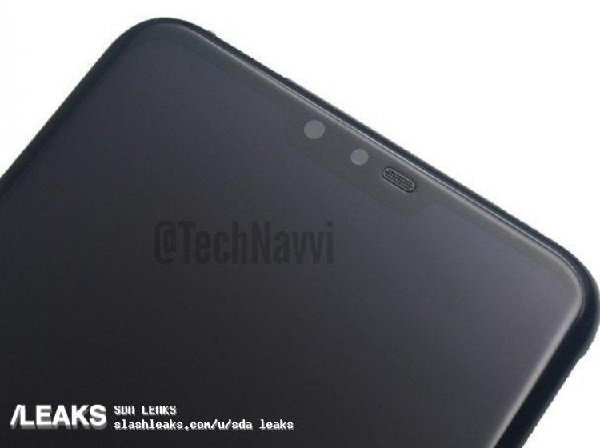 LG V40 ThinQ lộ ảnh mặt trước, có tai thỏ, camera selfie kép LG V40 ThinQ lộ ảnh mặt trước, có tai thỏ, camera selfie kép