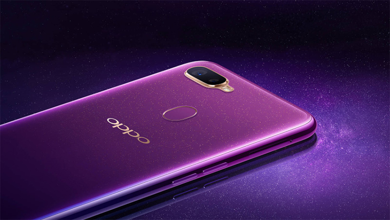 Đầu tháng 10, OPPO F9 Tím Tinh Tú sẽ lên kệ Thế Giới Di Động