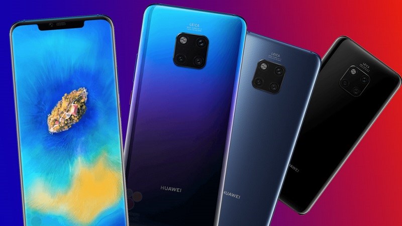 Huawei Mate 20 Pro lộ ảnh render với 3 màu thời thượng