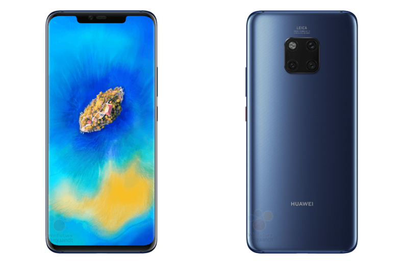 Huawei Mate 20 Pro Pinstripe Blue