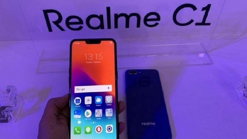 Realme C1 ra mắt: Chip Snapdragon 450, camera kép, giá 2.2 triệu đồng