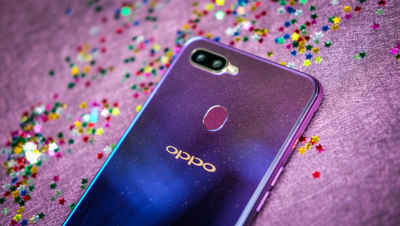 OPPO F9 Tím Tính Tú OPPO F9 Tím Tính Tú