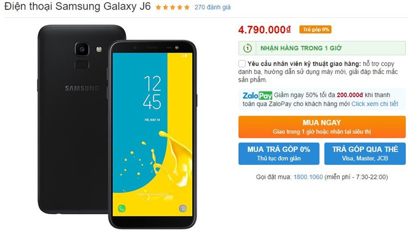 Galaxy J6 Galaxy J6