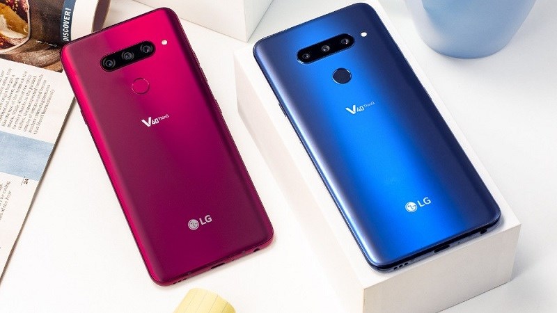 LG V40 ThinQ trình làng: Màn hình OLED, 5 camera, zoom quang 3x, chống nước IP68 LG V40 ThinQ trình làng: Màn hình OLED, 5 camera, zoom quang 3x, chống nước IP68