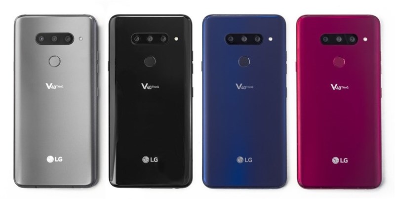LG V40 ThinQ trình làng: Màn hình OLED, 5 camera, zoom quang 3x, chống nước IP68 LG V40 ThinQ trình làng: Màn hình OLED, 5 camera, zoom quang 3x, chống nước IP68
