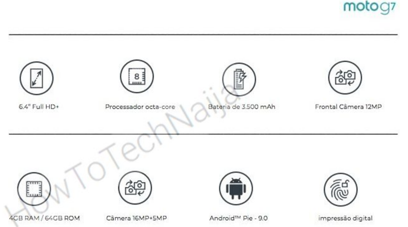 Motorola Moto G7 lộ thông số kỹ thuật Motorola Moto G7 lộ thông số kỹ thuật