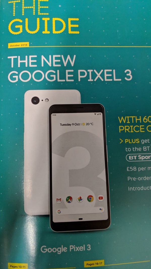 Hé lộ vài tính năng thú vị trên Google Pixel 3/3 XL