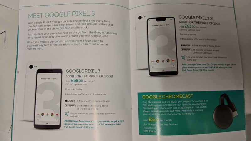 Hé lộ vài tính năng thú vị trên Google Pixel 3/3 XL