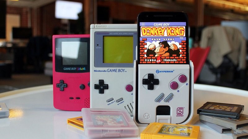 Ảnh minh họa máy Game Boy của Nintendo