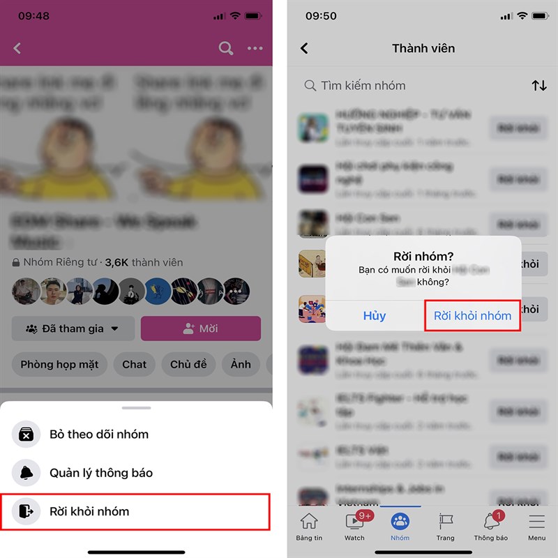 Cách rời khỏi nhóm riêng tư trên Facebook-3 Cách rời khỏi nhóm riêng tư trên Facebook-3