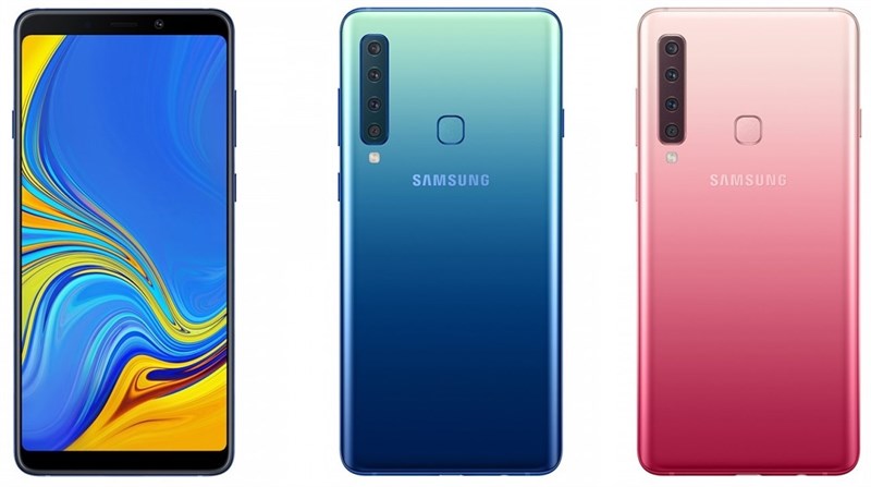 Galaxy A9 (2018) trình làng: Smartphone 4 camera sau đầu tiên trên thế giới