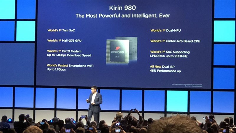 Chip Kirin 980 7nm trên Mate 20 Pro mạnh cỡ nào khi so với chip khác?