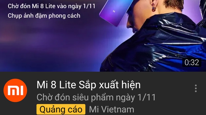 Xiaomi quảng cáo rầm rộ cho Mi 8 Lite tại Việt Nam để chuẩn bị ra mắt