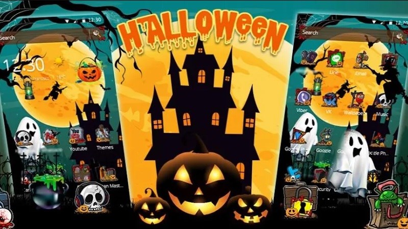 5 theme Halloween hết sức ma mị dành cho thiết bị Android