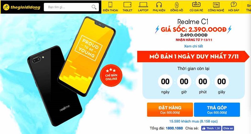 realme c1 đạt kỷ lục realme c1 đạt kỷ lục