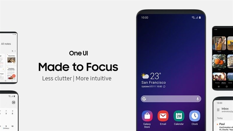 Samsung ra mắt giao diện mới - One UI, hỗ trợ cho cả smartphone màn hình gập