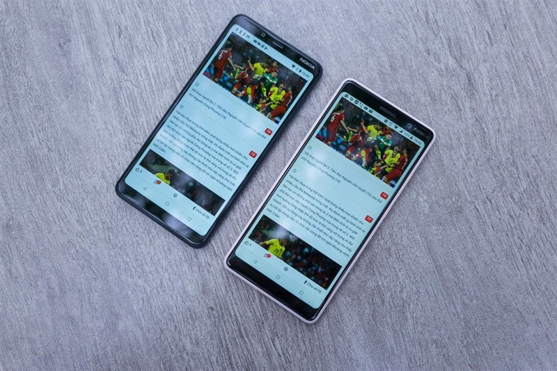 So sánh Nokia 3.1 Plus và Nokia 7 Plus 