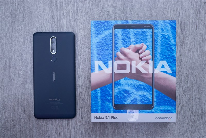 Mở hộp Nokia 3.1 Plus