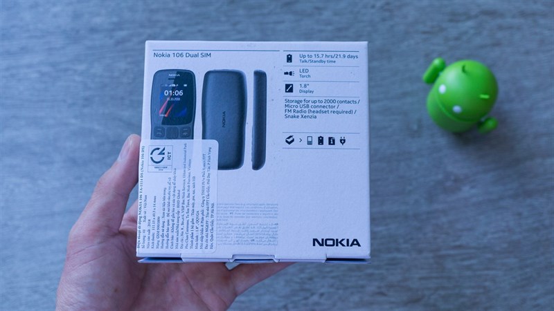 Mở hộp và đánh giá nhanh Nokia 106 2018 Mở hộp và đánh giá nhanh Nokia 106 2018