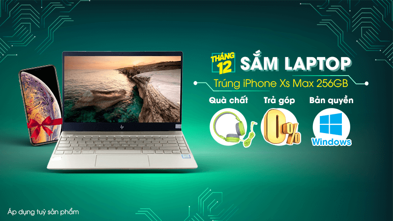 Laptop tháng 12