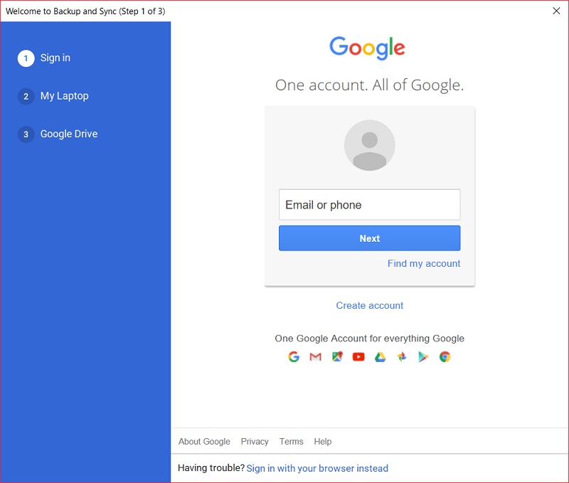 Cách tạo thư mục tự động đồng bộ lên Google Drive Cách tạo thư mục tự động đồng bộ lên Google Drive