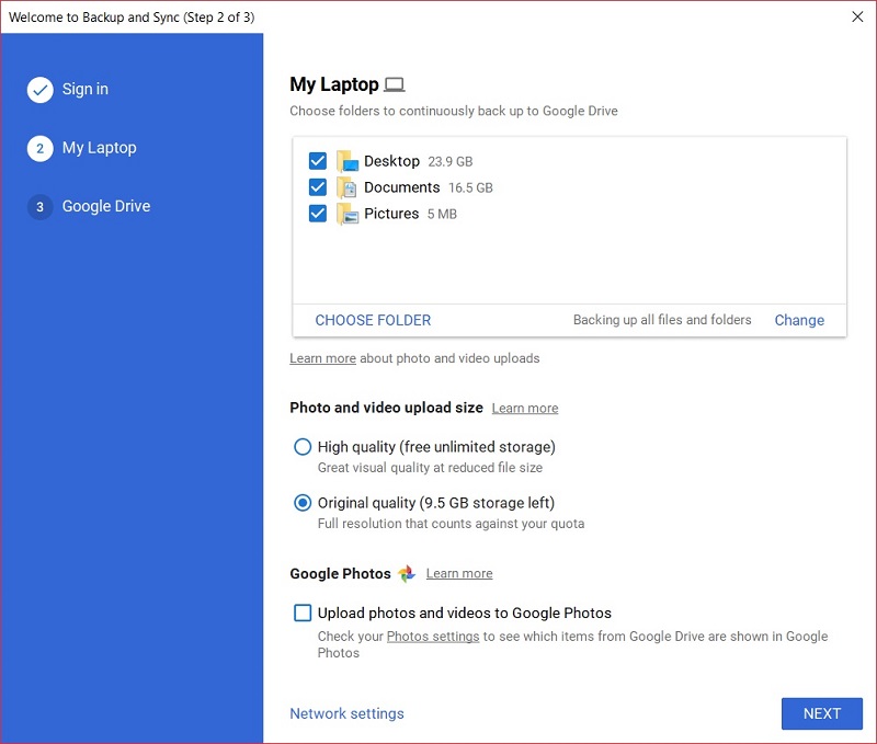 Cách tạo thư mục tự động đồng bộ lên Google Drive Cách tạo thư mục tự động đồng bộ lên Google Drive