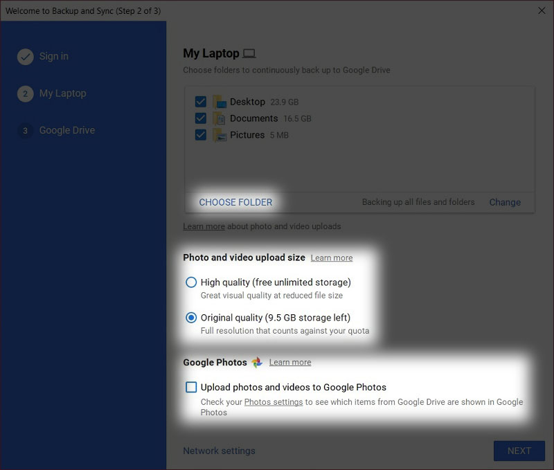 Cách tạo thư mục tự động đồng bộ lên Google Drive Cách tạo thư mục tự động đồng bộ lên Google Drive