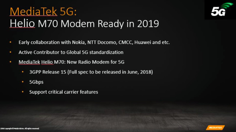 MediaTek ra mắt chip 5G Helio M70 cho smartphone tầm trung, giá rẻ MediaTek ra mắt chip 5G Helio M70 cho smartphone tầm trung, giá rẻ