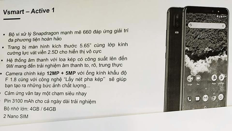 Vsmart Active 1 Vsmart Active 1