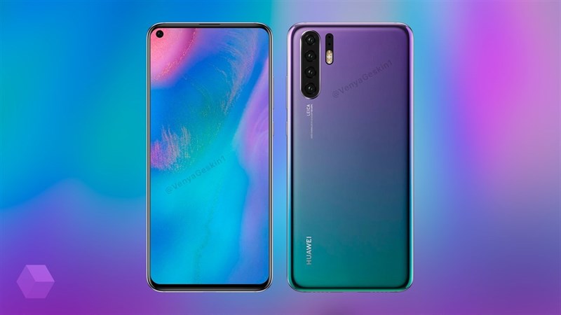 Huawei P30 sẽ trang bị màn hình “nốt ruồi”, 4 camera mặt sau Huawei P30 sẽ trang bị màn hình “nốt ruồi”, 4 camera mặt sau