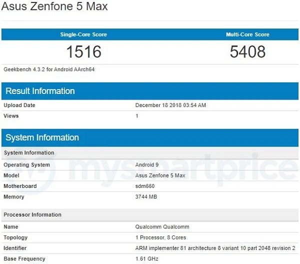 Asus Zenfone 5 Max