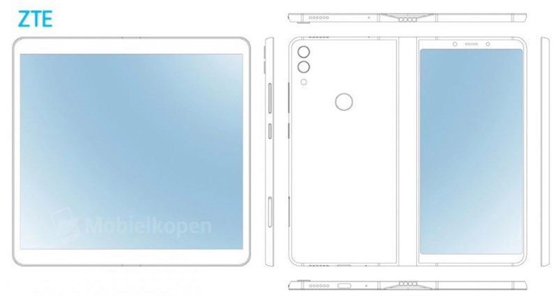 ZTE đang phát triển smartphone màn hình gập với thiết kế ấn tượng ZTE đang phát triển smartphone màn hình gập với thiết kế ấn tượng