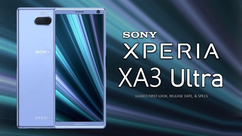 Xperia XA3 Ultra lộ giá bán cùng các phiên bản màu sắc