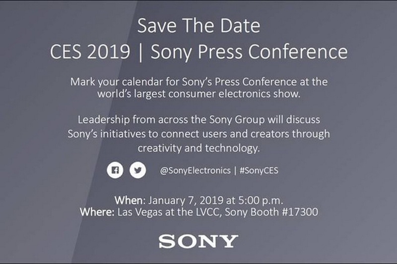 CES 2019: Sony sẽ ra mắt Xperia XA3/XA3 Ultra vào ngày 7/1 CES 2019: Sony sẽ ra mắt Xperia XA3/XA3 Ultra vào ngày 7/1