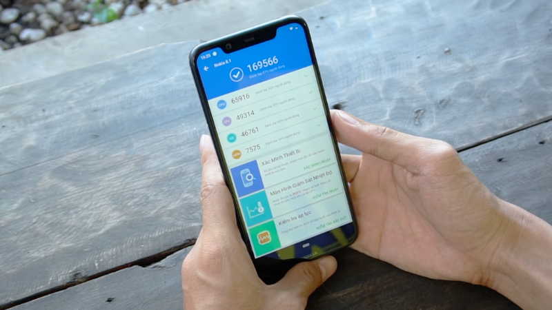 Antutu Nokia 8.1