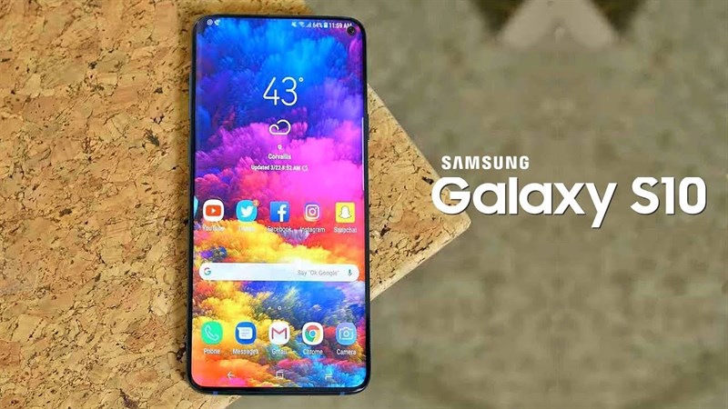 Samsung vÃ´ tÃ¬nh Äá» lá» thiáº¿t káº¿ cá»§a Galaxy S10