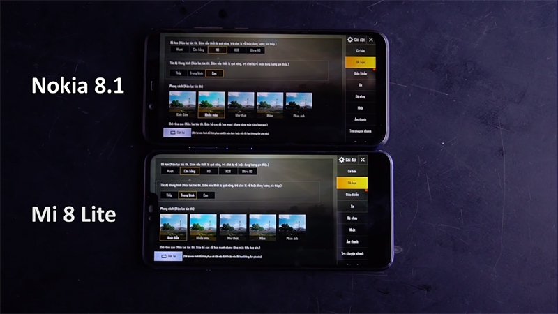 Nokia 8.1 vs Xiaomi Mi 8 Lite