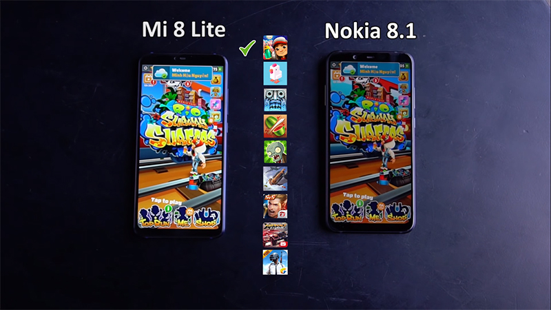 Nokia 8.1 vs Xiaomi Mi 8 Lite