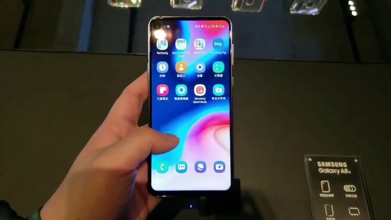 Galaxy A8s được tin sẽ ra mắt tại 