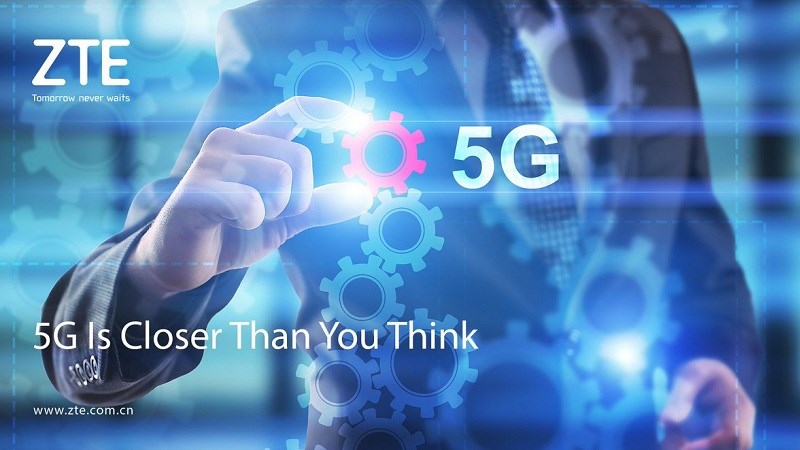 ZTE và China Unicom thực hiện cuộc gọi 5G thực địa đầu tiên thế giới