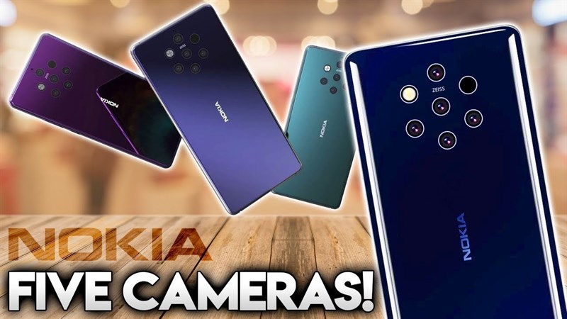 Nokia 9 PureView được xác nhận có 5 camera sau, có thể chụp ảnh độ phân giải 64MP Nokia 9 PureView được xác nhận có 5 camera sau, có thể chụp ảnh độ phân giải 64MP