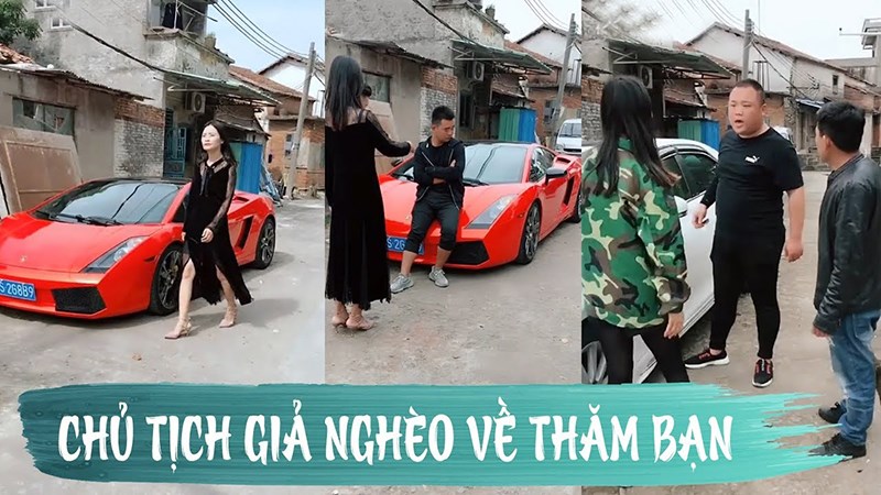 chặn chủ tịch giả nghèo