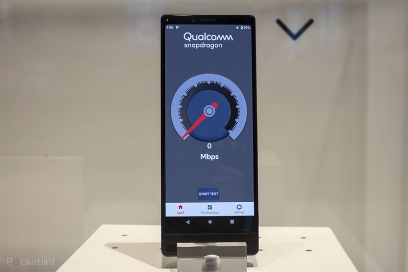 MWC 2019: Cận cảnh nguyên mẫu smartphone 5G đầu tiên của Sony